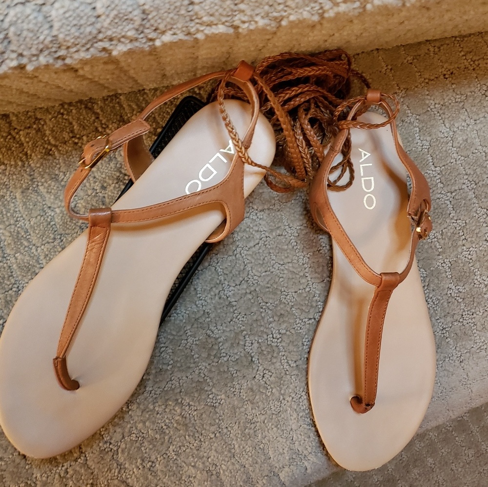 Aldo sandals with straps